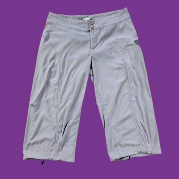 WOMEN’S COLUMBIA TITANIUM CARGO PANTS GORPCORE HIKING UTILITY - Picture 1 of 4